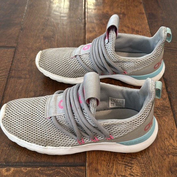 Adidas Girls Lite Racer Adapt Shoes - Picture 4 of 9